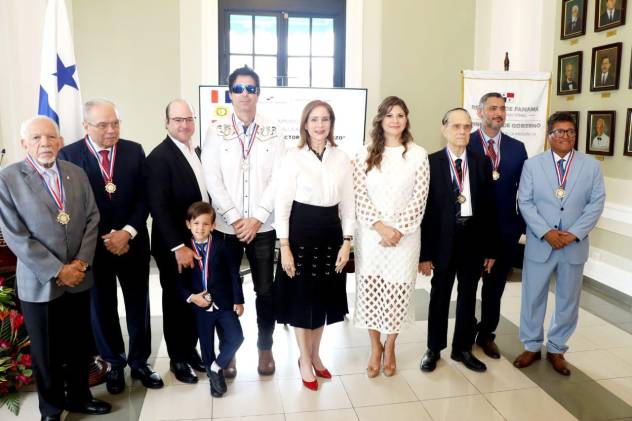 Estos son los panameños que recibieron la medalla General Victoriano Lorenzo