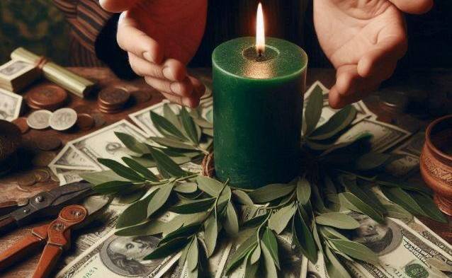 Ritual de la vela verde para abrir caminos y atraer la abundancia