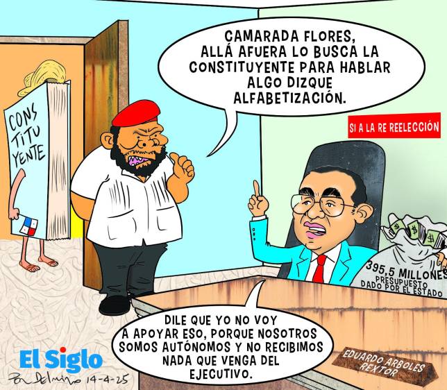 Caricatura del 14 de abril de 2025