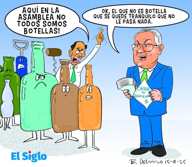 Caricatura del 15 de abril de 2025
