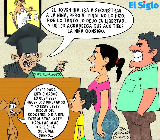 Caricatura del 13 de abril de 2025