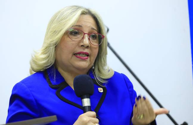 Agnes De León Chacón de Cotes, viceministra académica, hizo un llamado a los gremios magisteriales a reflexionar sobre sus acciones.