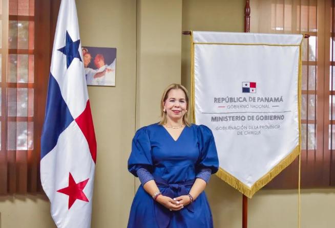 Gobernadora de Chiriquí promete una gestión de puertas abiertas