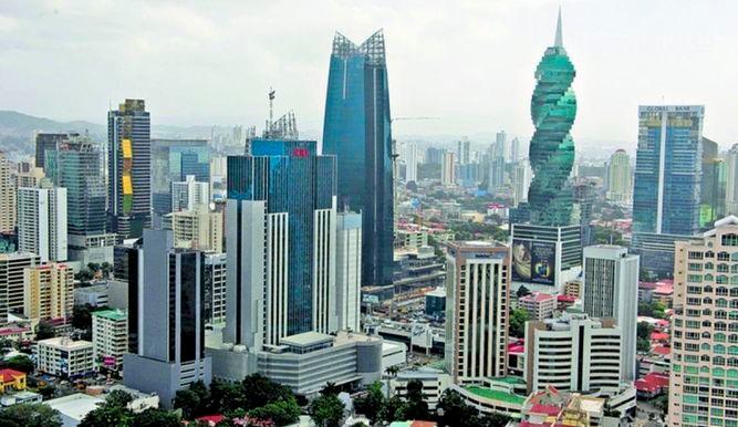 Ciudad de Panamá en crecimiento.