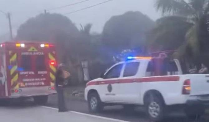 Había neblina en el lugar del accidente.