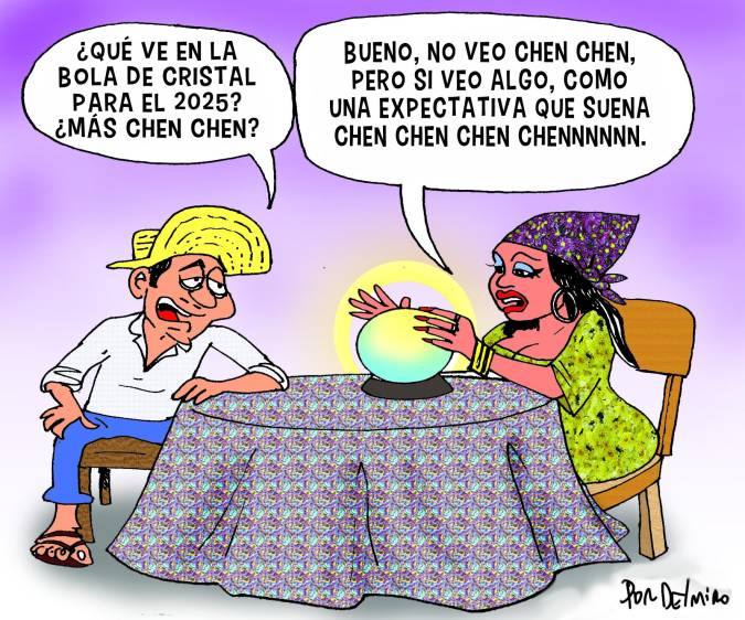 Caricatura del 1 de enero de 2025