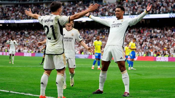 Saluden al campeón Real Madrid