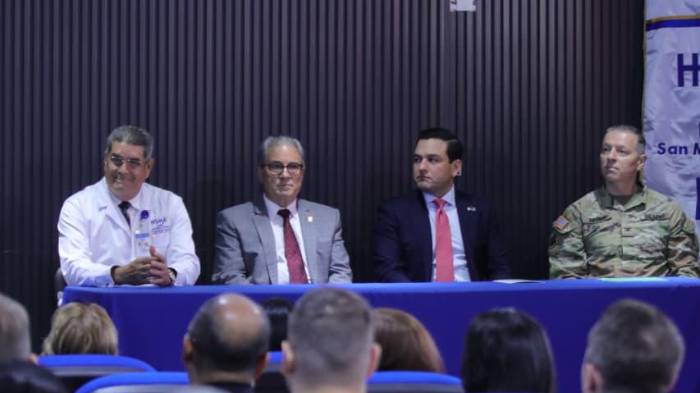 El Ministerio de Salud dio la bienvenida a un equipo de profesionales de la salud del Comando Sur de los Estados Unidos.