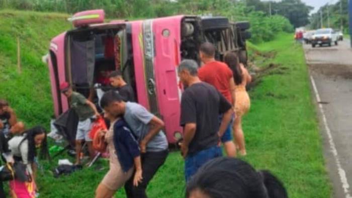 Tragedia en Chepo: gritos, angustias y muerte en accidente de bus