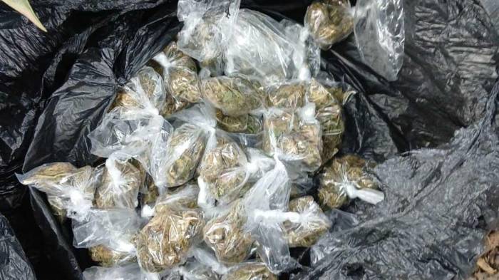 Operativo policial en Calle 17 dejó un detenido y varios indicios.