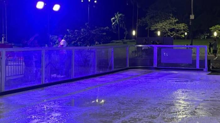 La nueva pista de patinaje en la Cinta Costera promete convertirse en uno de los puntos más visitados del Festival Internacional Navideño 2025.