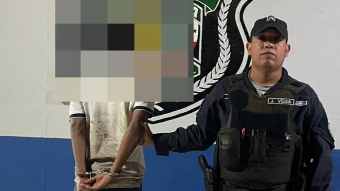 Uno de los sospechosos fue aprehendido.