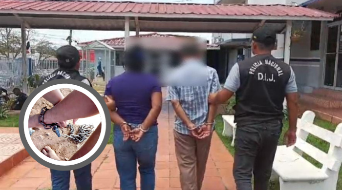 Menor encadenado en La Chorrera. Hay dos detenidos