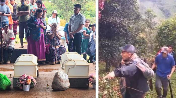 Hay dolor en la comarca: despiden a las dos niñas ahogadas