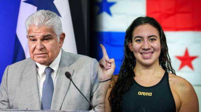 El presidente Mulino destacó el esfuerzo de Emily Santos y celebró que atletas panameños sigan cosechando logros internacionales