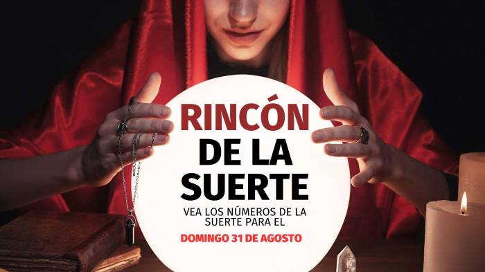 Pirámide para el sorteo del 31 de agosto