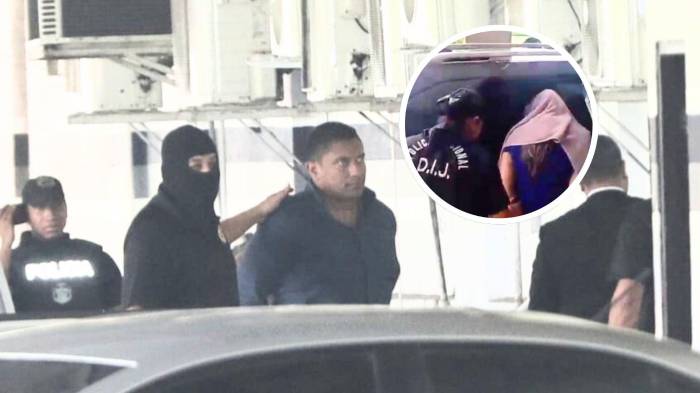 Momentos cuando Luis Oliva fue detenido el pasado miércoles.