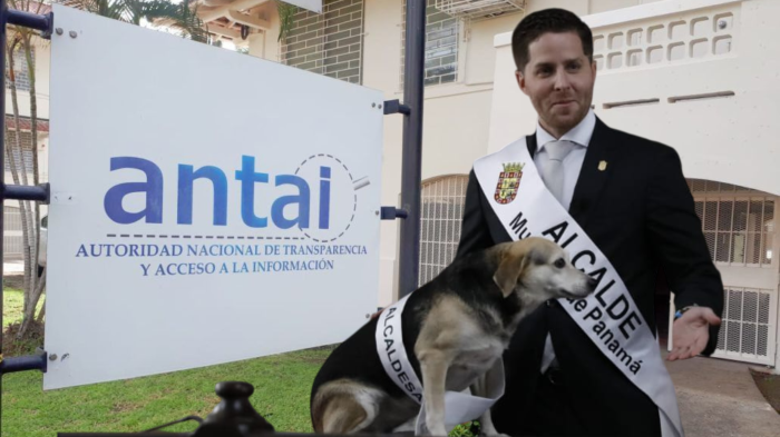 Imagen compuesta de las instalaciones de ANTAI con el alcalde de Panamá, Mayer Mizrachi.