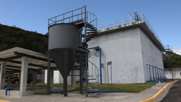 Planta de Tratamiento de Aguas Residuales, Boquete.