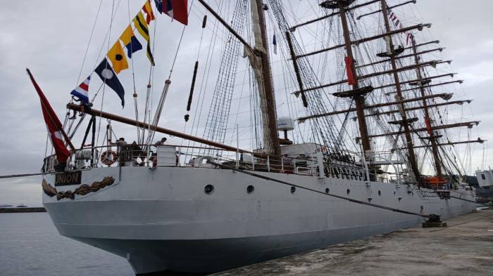 El buque escuela peruano ¿El público lo puede visitar?