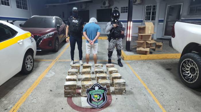 El hombre fue remitido ante las autoridades judiciales.