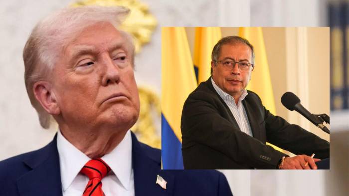 Si Petro no controla el narcotráfico, Trump detiene la ayuda económica