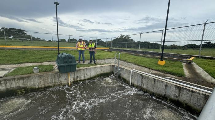 Planta de tratamiento de aguas residuales de Paritilla, Los Santos.