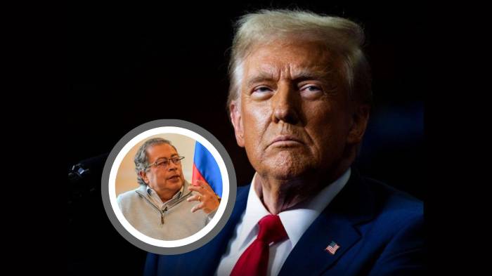Trump arremete otra vez contra Petro: Es un ‘matón’ y un ‘mal tipo’ que fabrica ‘muchas drogas’