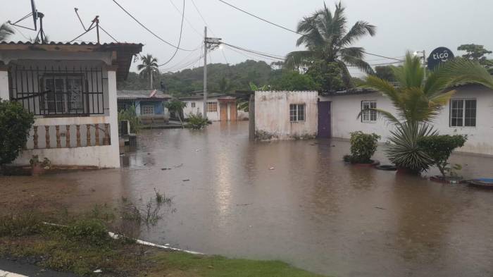 Se registraron fuertes lluvias.