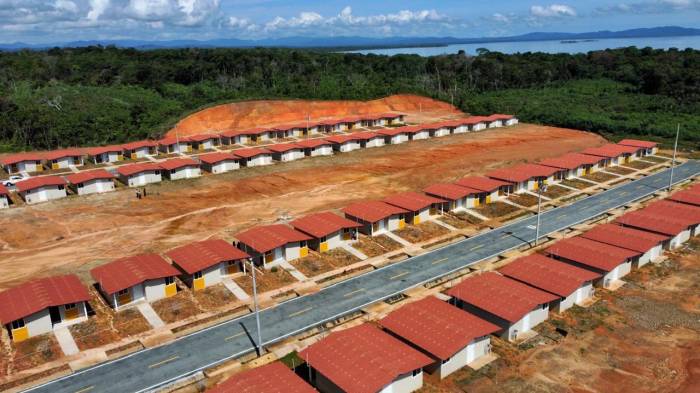 ¡Pronto se mudarán! Entregan 300 casas para habitantes de la isla Gardí Sugdub