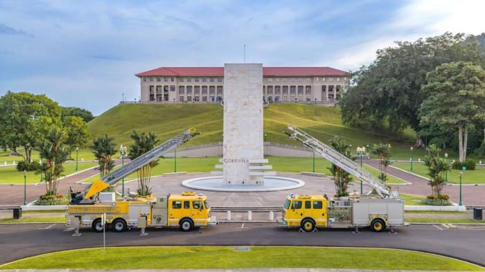 Los bomberos del Canal conmemoran el centenario de la Semana de Prevención de Incendios