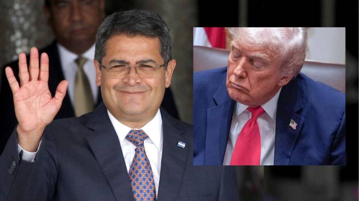 Expresidente de Honduras fue indultado por Trump y ahora está en paradero desconocido