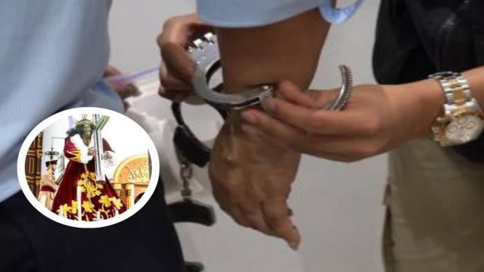 Iban a ver al Cristo Negro, pero terminaron en manos de la Policía ¿Qué hicieron?