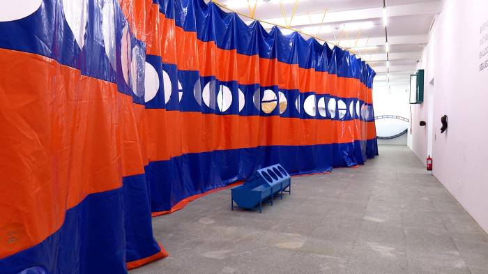 MADRID, 25/02/2025.- Vista de la exposición ‘Hello Everyone’, de la artista Laia Estruch, este martes en el Museo Reina Sofía de Madrid. EFE