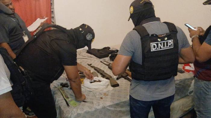 La Operación Cabuya 2.0 permitió sacar de circulación armamento, municiones y otros indicios que ahora forman parte de una investigación judicial.