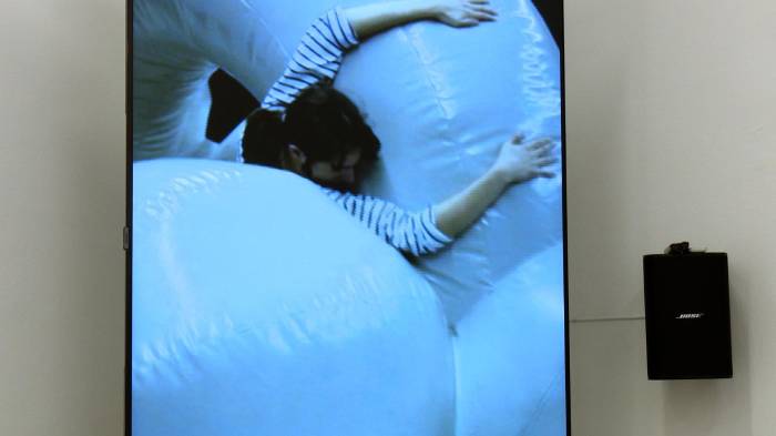 MADRID, 25/02/2025.- Vista de la exposición ‘Hello Everyone’, de la artista Laia Estruch, este martes en el Museo Reina Sofía de Madrid. EFE