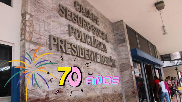 Policlínica de la CSS de Calle 17 cumple 70 años