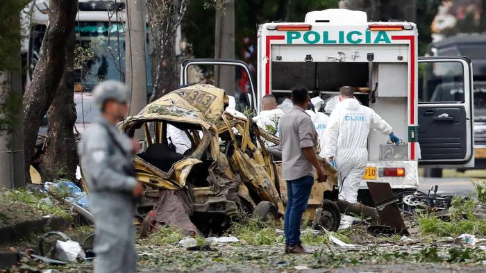 Explosión fue en inmediaciones de una escuela militar de aviación de Cali, Colombia.