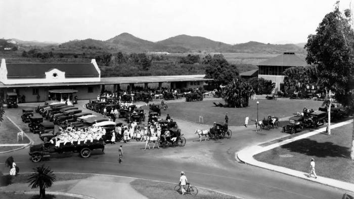 Estación de Balboa hace aproximadamente 100 años