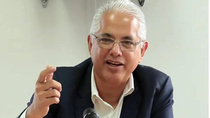 El presidente del Partido Panameñista, José Isabel Blandón.