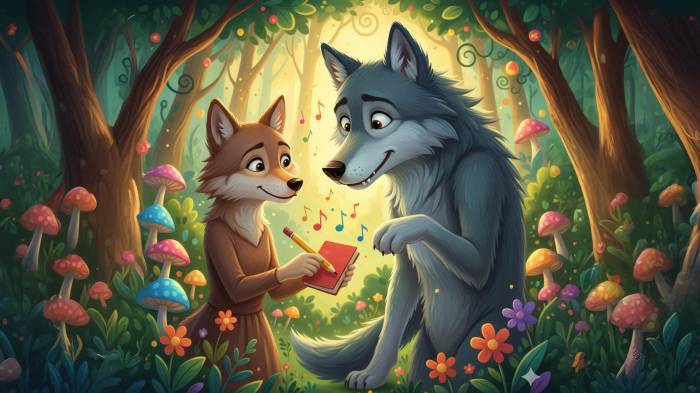 [Cuento] El lobo que aprendió a escribir