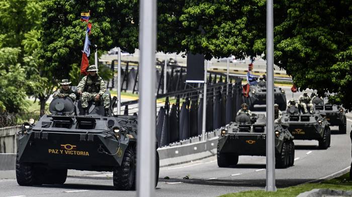 Con maniobras militares, Venezuela busca mostrarse invencible ante EEUU