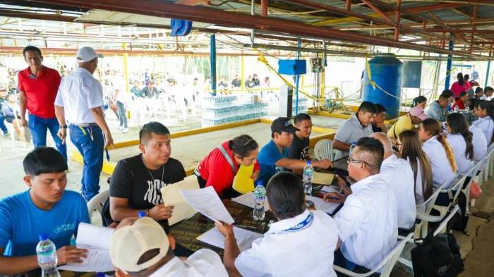 Del 11 al 15 de noviembre se llevó a cabo una feria de reclutamiento de personal.