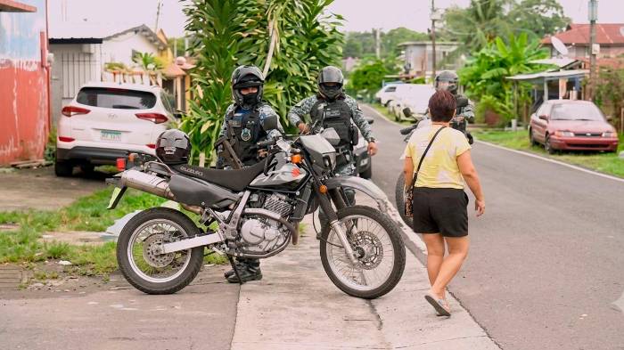 Hay tres personas detenidas