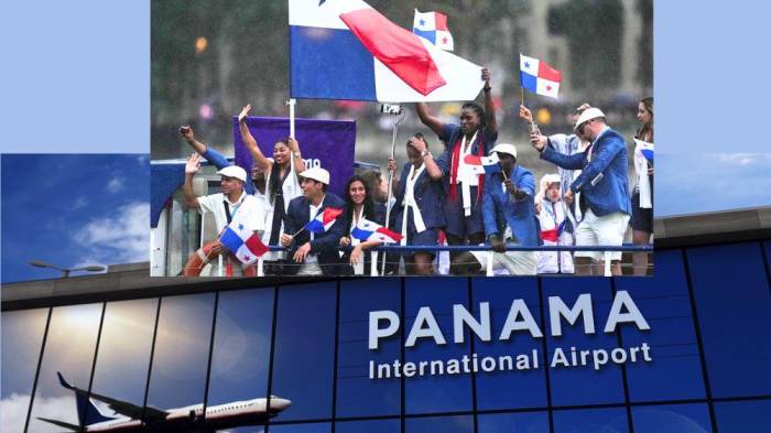 Atheyna y la delegación olímpica regresan a Panamá este lunes 12 de agosto