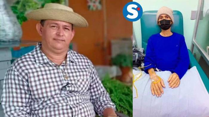 Erasmito Bultrón enfrenta una gran batalla contra el cáncer