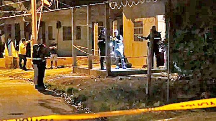 La policía realiza operativos.