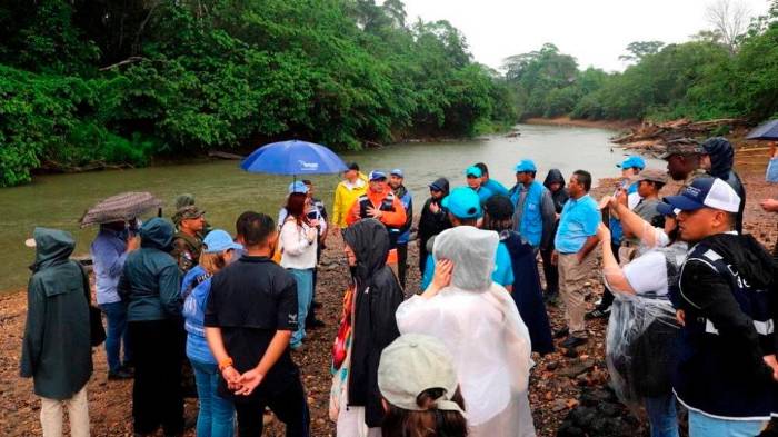 En 2024, unos 300.549 migrantes llegaron a Panamá.