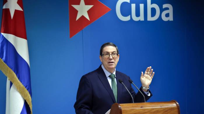 Foto de archivo del canciller de Cuba, Bruno Rodríguez.