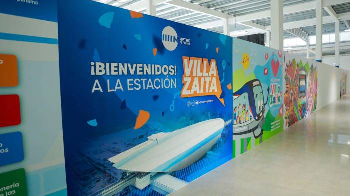 Inauguran extensión de la Línea 1 del Metro hasta Villa Zaita